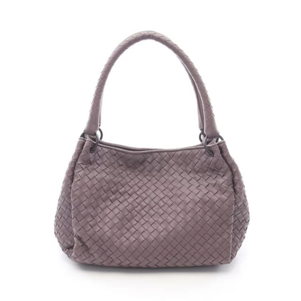 Bottega Veneta Parachute Bag Intrecciato Tote Leather Purple